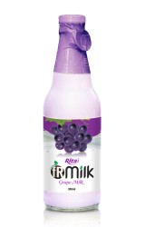 300ml Grape milk Glass bottle